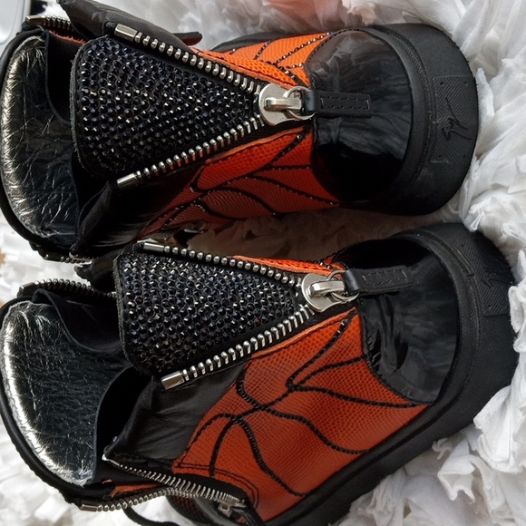 ❌SOLD❌ Giuseppe Zanotti High Top Basketball Sneakers US 8 EUR 41 RARE! 🏀 ❌SOLD❌ - Picture 13 of 16